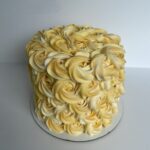 Gold Rosette Cake